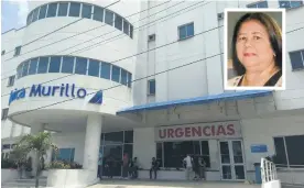  ?? FOTOS JOHNNY OLIVARES Y POLICíA ?? Carmen María Mulford murió en la urgencia de la Clínica Murillo.