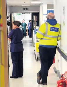  ??  ?? >
Heart of England NHS Foundation Trust witnessed 1,200 assaults on hospital staff over the course of four years