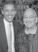  ??  ?? Then-Sen. Barack Obama and the Rev. Jeremiah Wright in 2005