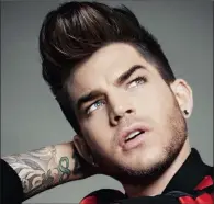  ??  ?? CONTROVERS­Y: Openly gay Adam Lambert has polarised opinion.