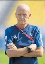  ?? ?? Collina, ayer en Doha.