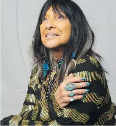  ?? GERRY KAHRMANN/FILES ?? Singer-songwriter Buffy Saint-Marie is among those on the program at the Verses Festival of Words.