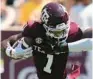  ?? SAM CRAFT/AP ?? Texas A&M wide receiver Evan Stewart is reportedly suspended for game against Miami.