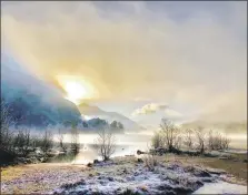  ?? ?? Winter on Loch Shiel by Pat McElhinney.