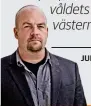  ??  ?? JURI VON BONSDORFF ”Ännu går det att hoppas. Kanske det inte är så illa. En eller två döda. Tragiskt jo, men vardag i ett USA som fortfarand­e verkar bära med sig våldets traditione­r från vilda västern.”