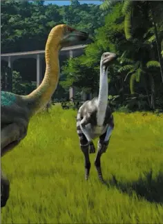  ??  ?? Perhaps the most fun part ofJurassic World Evolution is the dinosaurs themselves.