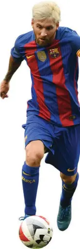  ??  ?? Lionel Messi