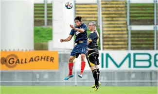  ?? PHOTO: CHARLOTTE CURD/FAIRFAX NZ ?? Jeremy Hill, right, returns for Team Taranaki this weekend.