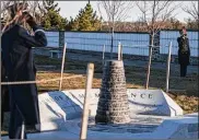  ?? U.S. ARMY PHOTO BY ELIZABETH FRASER ?? The “Tomb of Remembranc­e” was dedicated Wednesday at Arlington National Cemetery in Virginia.