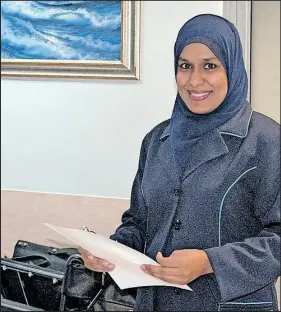  ?? ?? Fathima Farouk
Regional operations manager, Jackpersad & Partners Inc