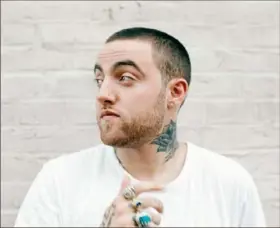  ??  ?? Mac Miller, who died in September, has been nominated for a Grammy.