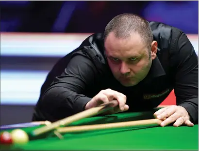  ??  ?? Stephen Maguire won at Alexandra Palace after coming from 4-0 and 5-1 down to win 6-5