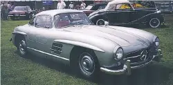  ??  ?? Photo of 1954 Mercedes-Benz 300SL by Bill Vance.