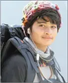  ?? PICTURE: FACEBOOK ?? Shivangi Pathak, 16, who became the youngest Indian woman to scale the highest peak of the Himalayas.