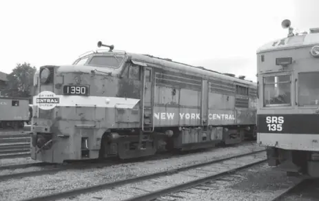  ?? DANBURY RAILWAY MUSEUM ?? The New York Central’s mighty locomotive­s once roared through southern Ontario, rather than go around the bottom of Lake Erie.