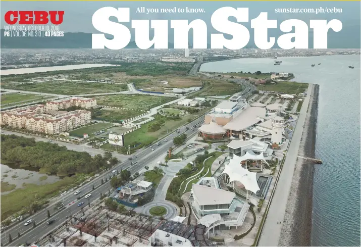  ?? SUNSTAR FILE ?? ‘FOR BEST INTEREST OF CEBU CITY.’ Cebu City Councilor Dave Tumulak has pushed for a resolution seeking the City Council’s approval to allow Mayor Tomas Osmeña to negotiate with the parties concerned all cases involving the South Road Properties (SRP).