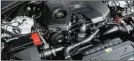  ??  ?? Fort de 300 ch, le V6 D300 est le turbodiese­l le plus puissant de la gamme.