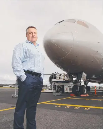  ?? Picture: SCOTT FLETCHER ?? Queensland Airports Ltd’s Carl Bruhn.