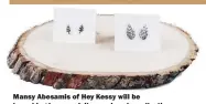  ??  ?? Mansy Abesamis of Hey Kessy will be launching her exquisite new jewelry collection, which is based on her popular papercut designs. Follow @heykessy on Instagram