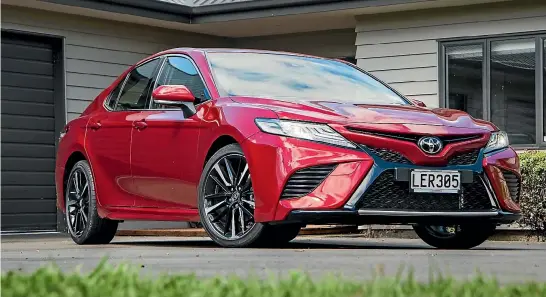  ?? SUPPLIED ?? Toyota’s new Camry range now includes this V6 model, which replaces the old Aurion.