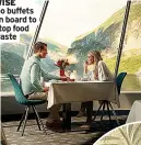  ?? ?? WISE
No buffets on board to stop food waste