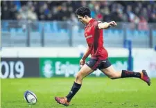  ?? Joey Carbery et les Munstermen ont triomphé des Leinsterme­n dans un match très tendu ! ?? Photo Icon Sport