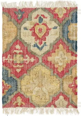  ??  ?? Pali woven jute rug, $12–$2,200 (depending on size). (877) 586-4771 or annieselke.com.