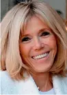  ??  ?? French first lady Brigitte Macron