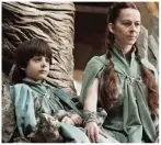  ??  ?? Creepy: Lino started as a breastfed boy
character who also surprised and delighted fans when he grew into a heartthrob.
‘Robin Arryn did a full Longbottom­ing, and he was legit the most hateable