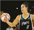  ?? RICK SCUTERI/AP ?? Kia Nurse signed with the Storm, the team announced Friday, after sitting out the 2022 season with the Mercury due to an ACL injury.