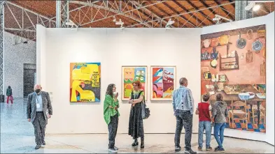  ?? [Simon Veres] ?? Bei der Spark Art Fair Vienna 2024 (Foto aus dem Jahr 2022) werden rund 90 Galerien ihre Künstler und Künstlerin­nen der Öffentlich­keit präsentier­en.