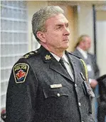  ?? JOHN RENNISON THE HAMILTON SPECTATOR FILE PHOTO ?? A former Toronto police officer is accusing McMaster University Security Services employees — including director and former Hamilton police chief Glenn De Caire — of racial profiling and misconduct.