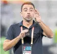  ?? REUTERS ?? Al-Sadd’s Xavi Hernandez.