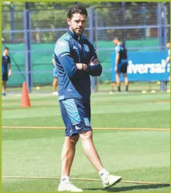  ?? PRENSA RACING ?? PINTITA. Llegó a la Academia para reemplazar a Úbeda.