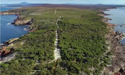  ?? Photograph: Flying Parrot ?? NSW environmen­t minister, Matt Kean, says many people from the state’s early history are worthremem­bering, but Ben Boyd, for whom a national park is named, ‘is not one of them’.