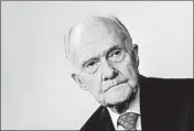  ?? BRENDAN SMIALOWSKI/GETTY-AFP 2013 ?? Brent Scowcroft, a brilliant coordinato­r who served two administra­tions as national security adviser, has died.