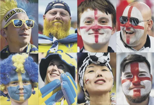  ??  ?? While England will be cheering on their national heroes, many in Scotland – and not just Swedish expats – will be finding reasons to support the Scandinavi­an teams