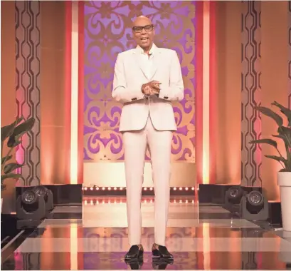  ?? NICOLE WILDER ?? RuPaul Charles, 58, is looking to shake things up with his trial-run daytime talk show, “RuPaul.”