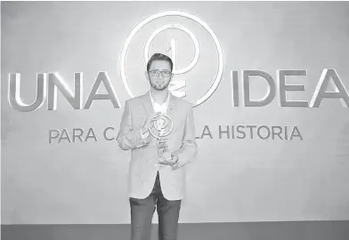  ?? DANIEL HIDALGO ?? El proyecto con el que participó es parte del doctorado que el biólogo originario de Toluca cumple actualment­e