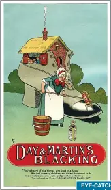  ??  ?? EYE-CATCHING: Popular posters for shoe polish and Nestle’s milk