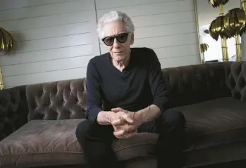  ?? VIANNEY LE CAER/INVISION ?? “Crimes of the Future” filmmaker David Cronenberg is seen May 25 at the Cannes film fest in France.