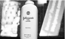  ?? PHOTO: REUTERS ?? Eva Echeverria, one of the people who sued Johnson & Johnson, started using baby powder when she was 11 and continued using it after being diagnosed with ovarian cancer in 2007, unaware that some studies had linked the talc to cancer