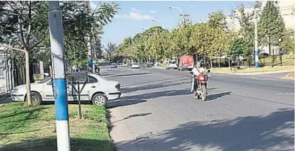  ?? (PEDRO CASTILLO) ?? Reacción. El episodio sucedió en la tarde del sábado en la avenida Celso Barrios, al sur de la Capital.