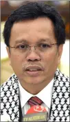  ??  ?? DATUK SERI MOHD SHAFIE APDAL