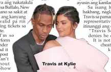  ??  ?? Travis at Kylie