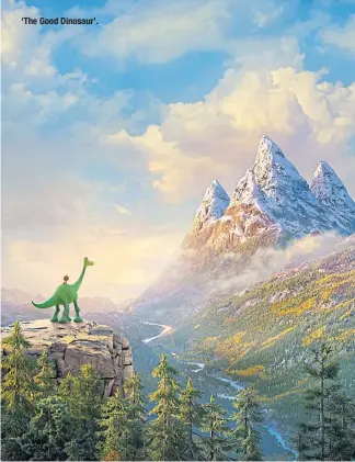  ??  ?? ‘The Good Dinosaur’.