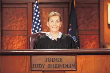  ?? RON JAFFE/CBS ?? The current season of the CBS series “Judge Judy” will be the last with new episodes.