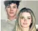  ?? ?? Oliver Bearman, 18, Britain’s youngest ever Formula One driver, with girlfriend Estelle Ogilvy, 21