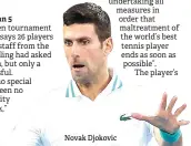  ?? ?? Novak Djokovic