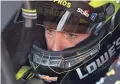 ?? DERIK HAMILTON/AP ?? Jimmie Johnson sits in his car Saturday prior to practice for Sunday’s NASCAR Cup Series race in Long Pond, Pa.